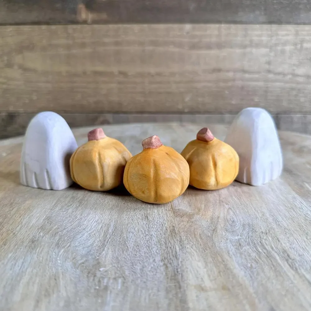 Nom Handcrafted - Wood Halloween Playscape Waldorf Montessori Open Ended Toys - Picture 5 of 10